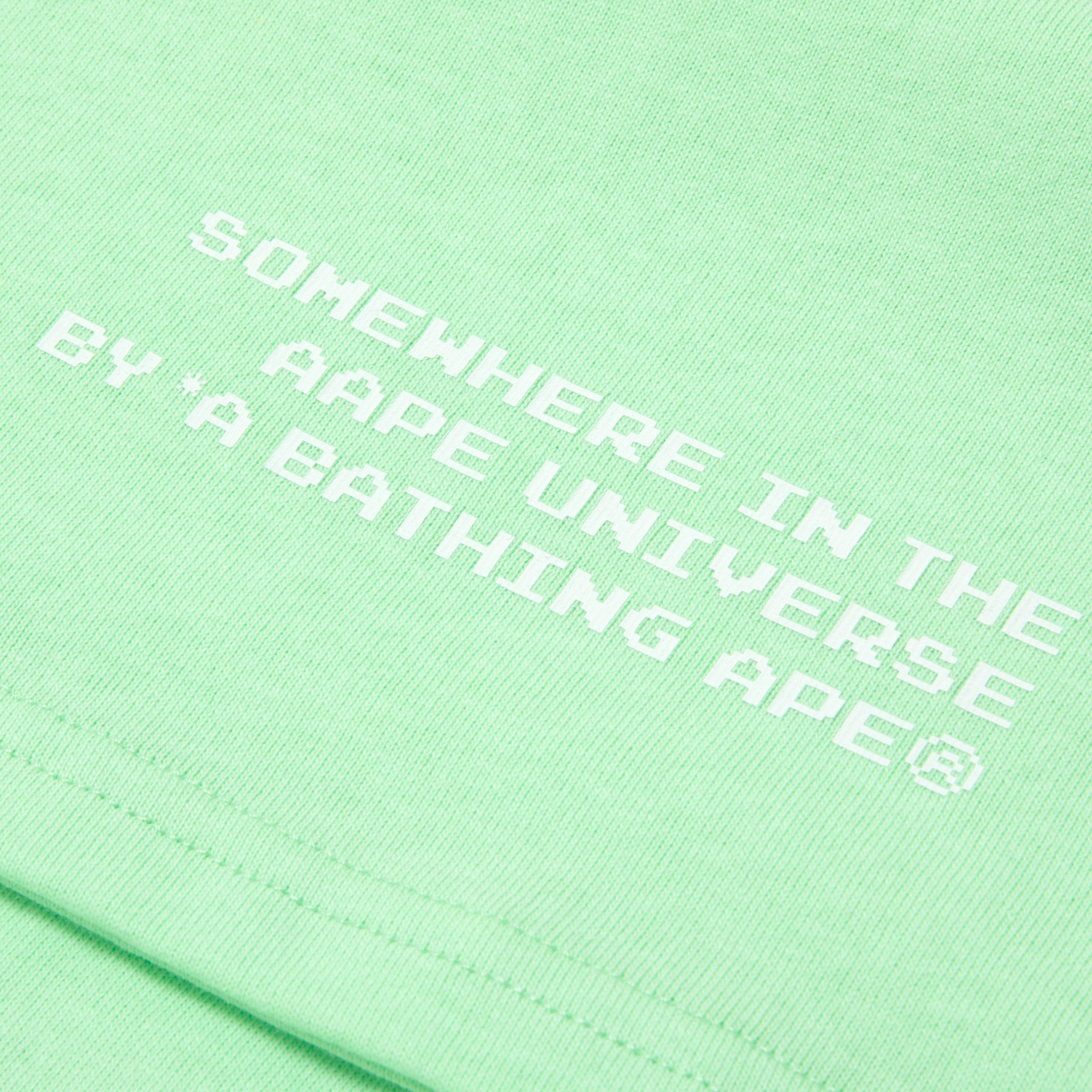 AAPE X PAC-MAN GRAPHIC PRINTED TEE KIDS