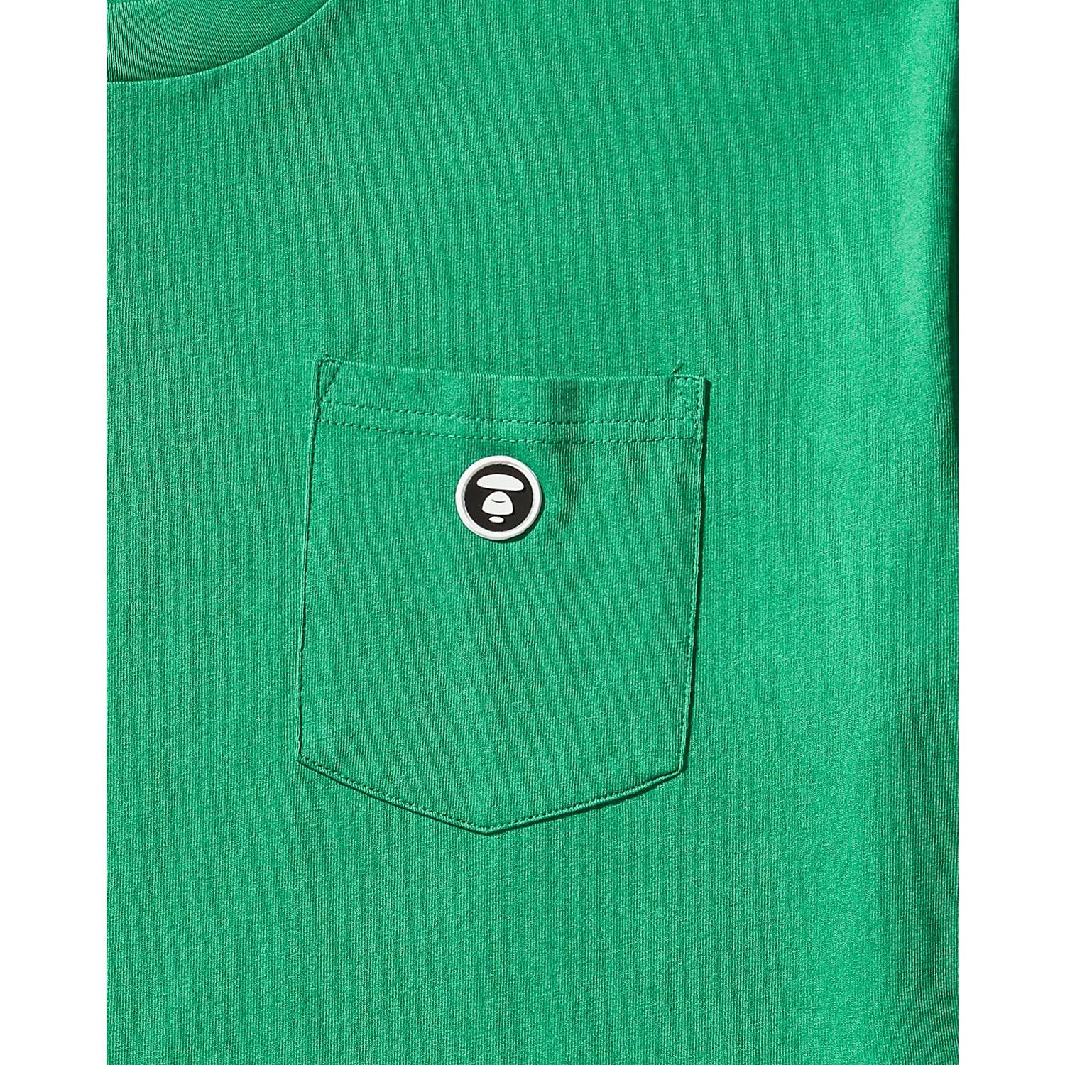 AAPE SIDE SLIT CHEST POCKET TEE