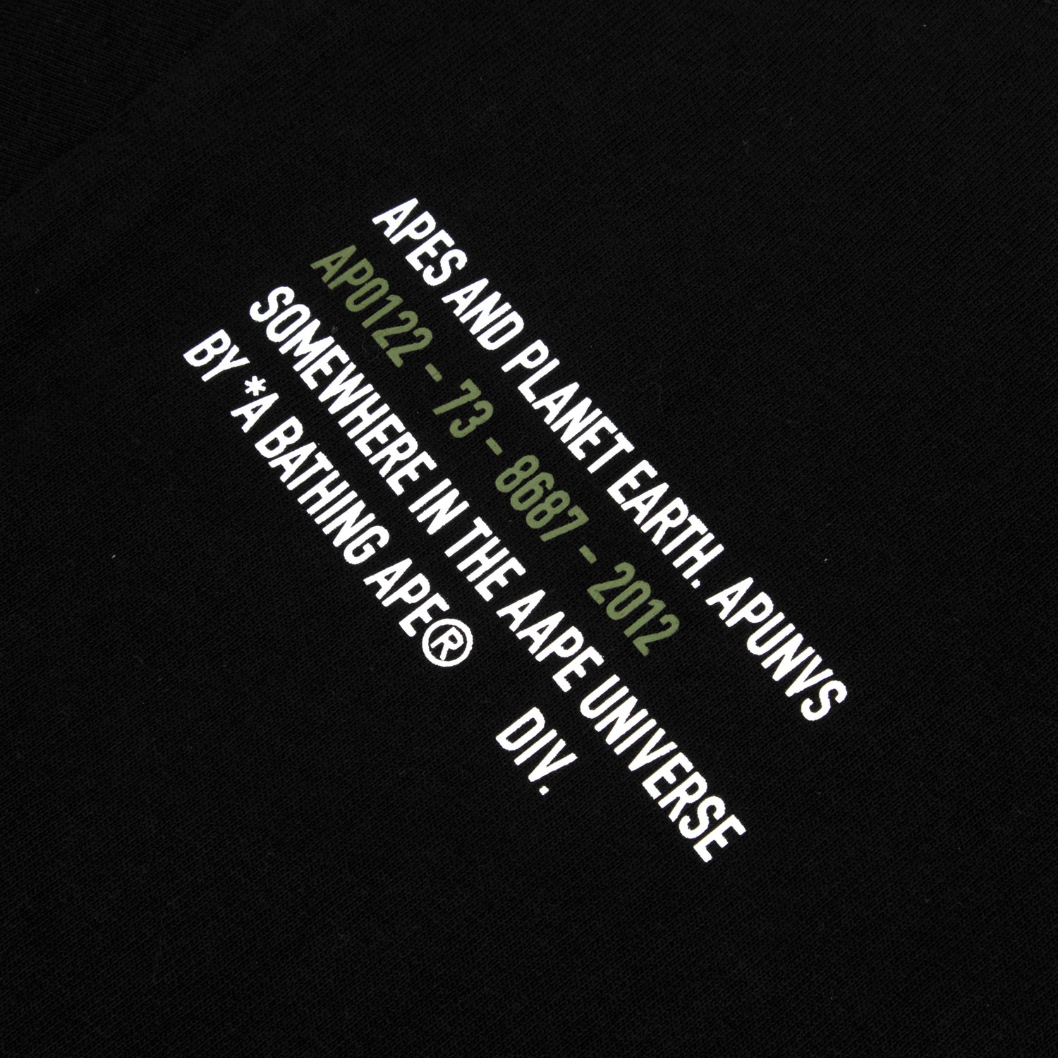 AAPE SHORT SLEEVE TEE