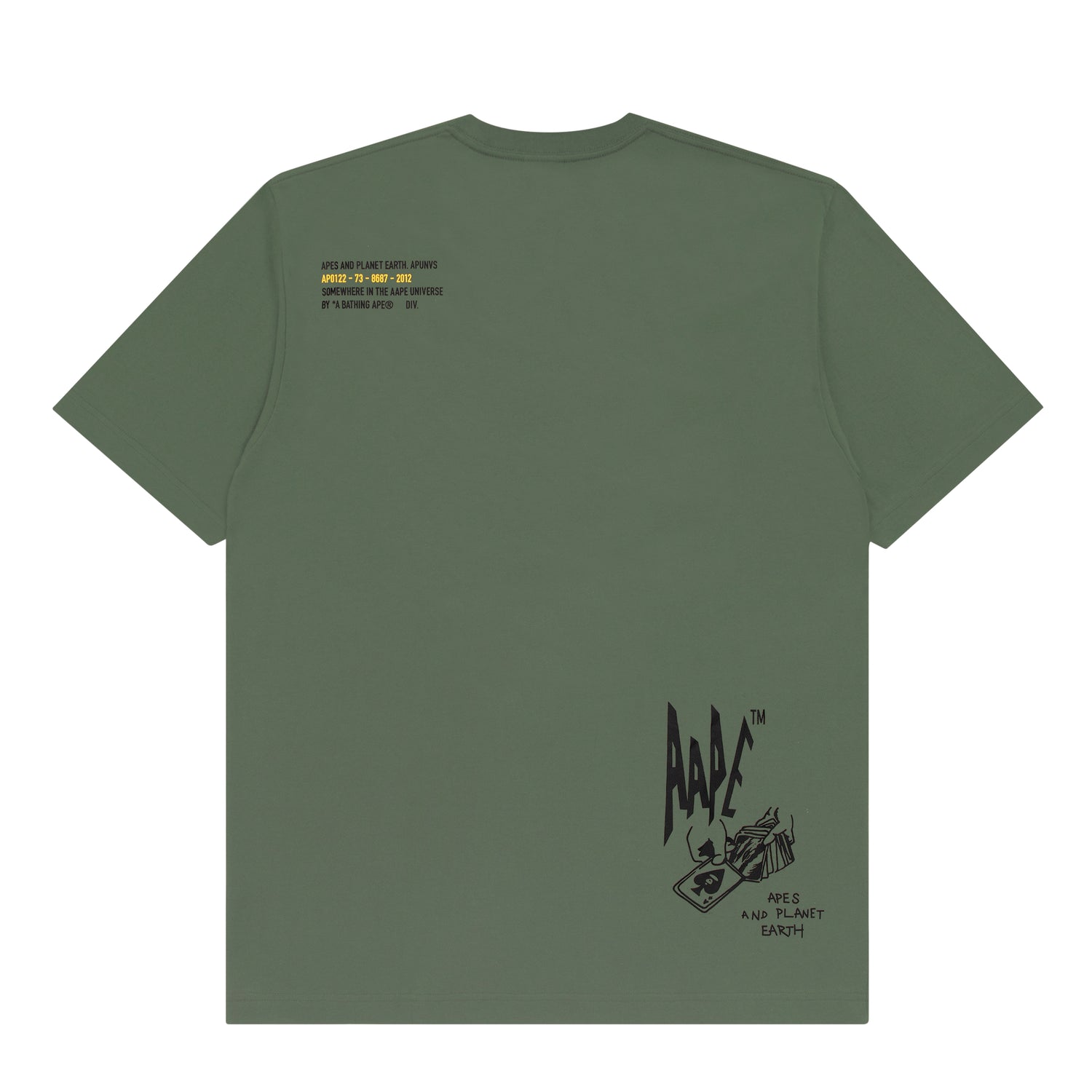 AAPE SHORT SLEEVE TEE