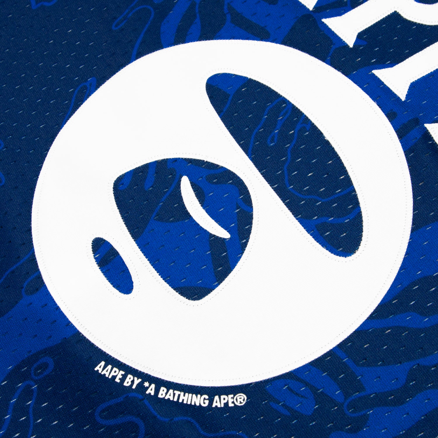 AAPE X MITCHELL & NESS CLIPPERS MESH TEE