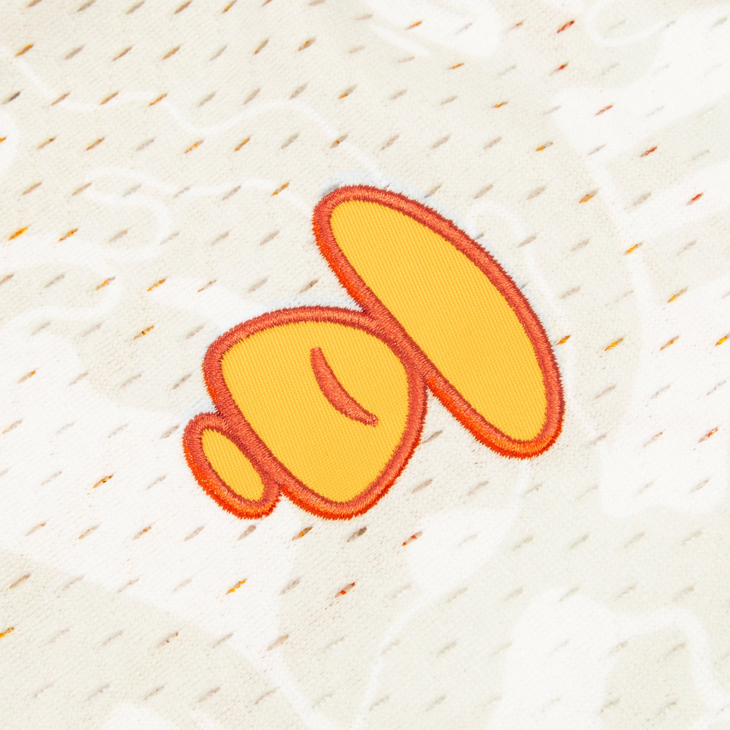 AAPE X MITCHELL & NESS WARRIORS MESH TEE