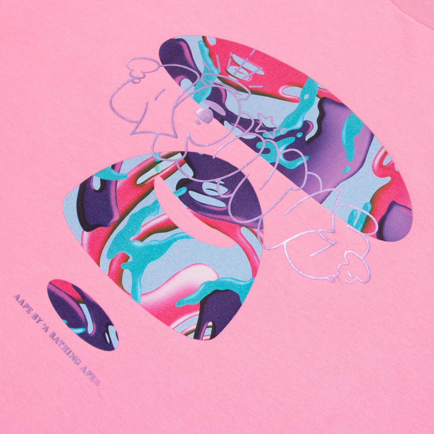 AAPE 23" SHORT SLEEVE TEE LADIES