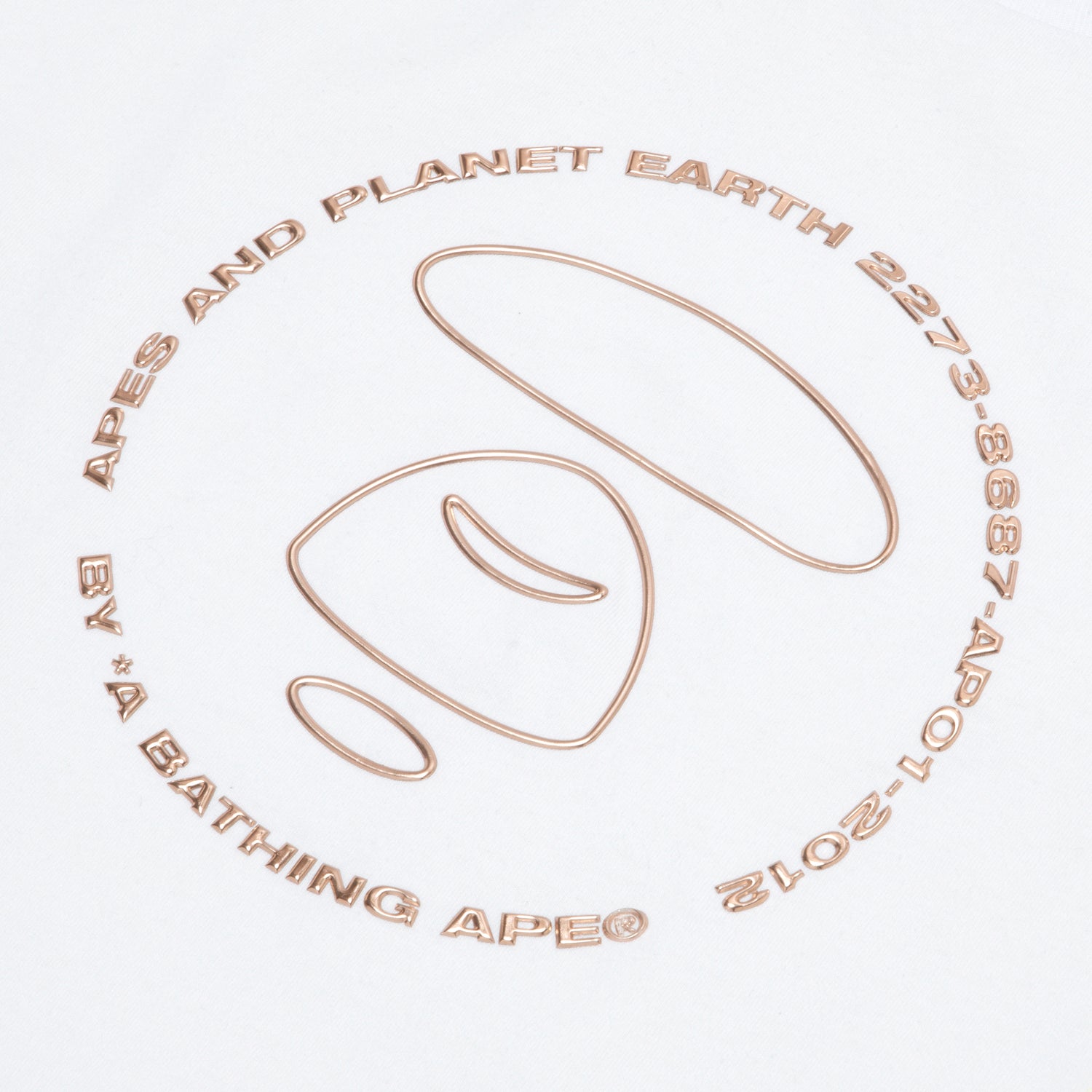 AAPE 25.5" SHORT SLEEVE TEE LADIES