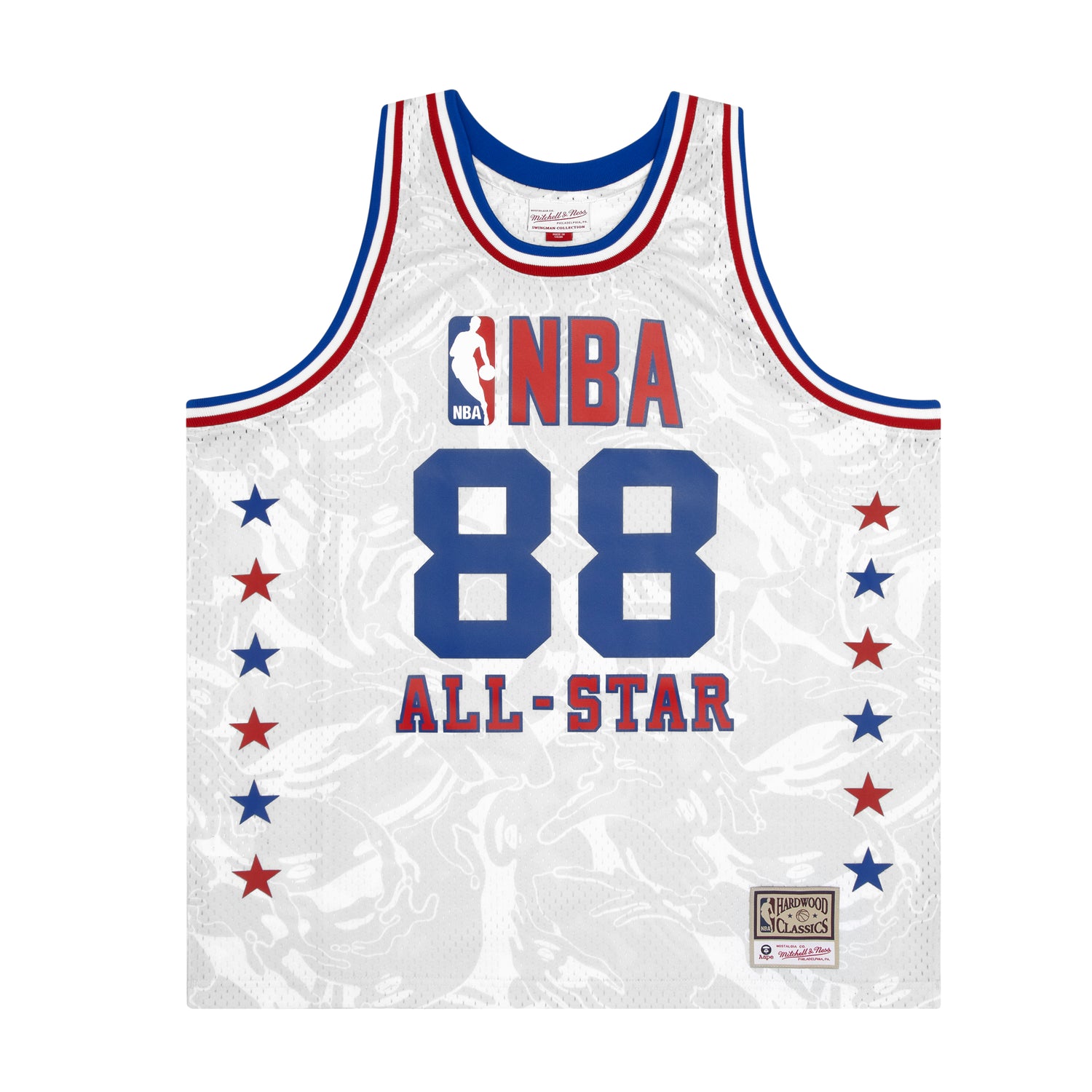 AAPE X MITCHELL & NESS NBA ALL STAR JERSEY
