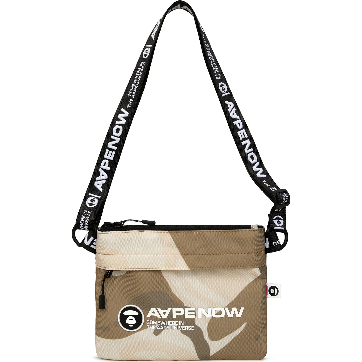 MOONFACE PATCH CAMO POUCH