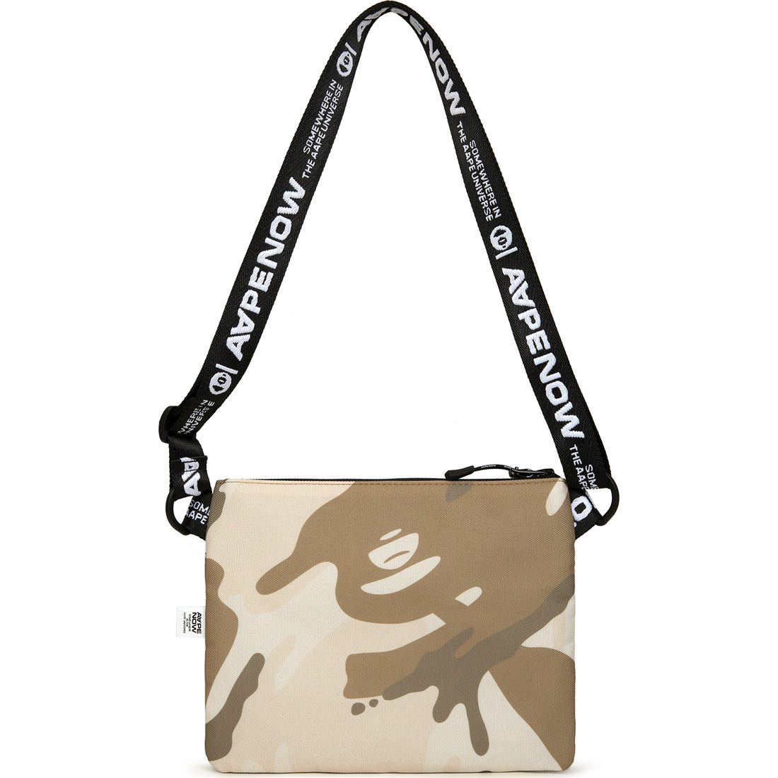 MOONFACE PATCH CAMO POUCH