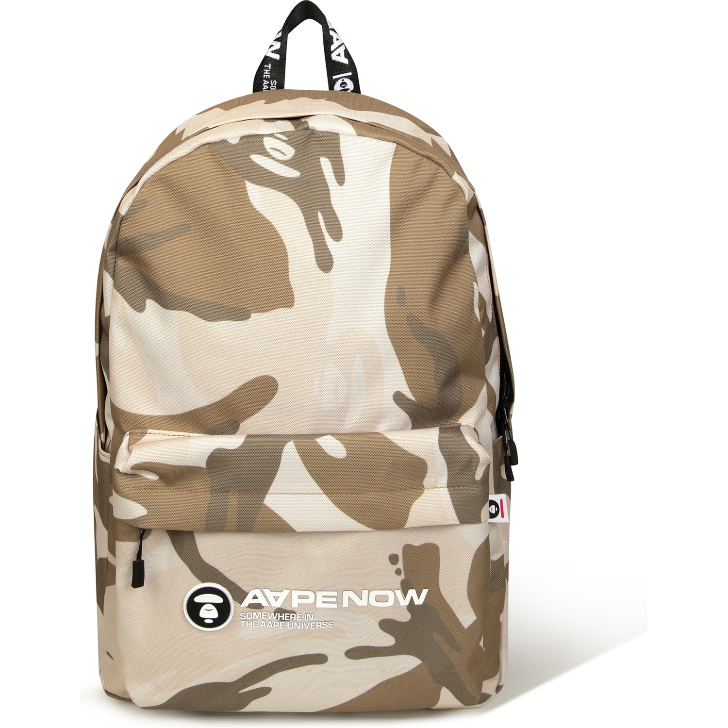 MOONFACE PATCH CAMO BACKPACK