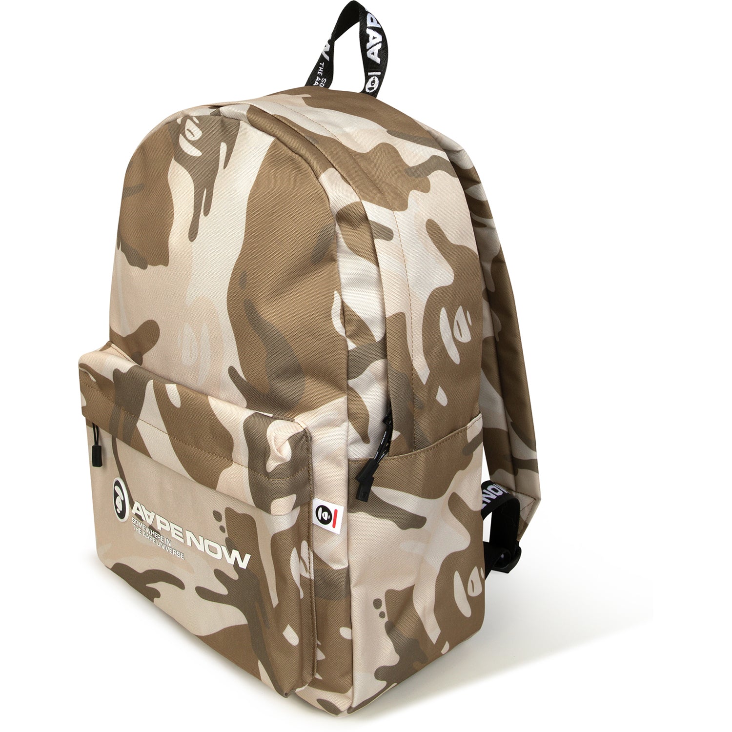 MOONFACE PATCH CAMO BACKPACK