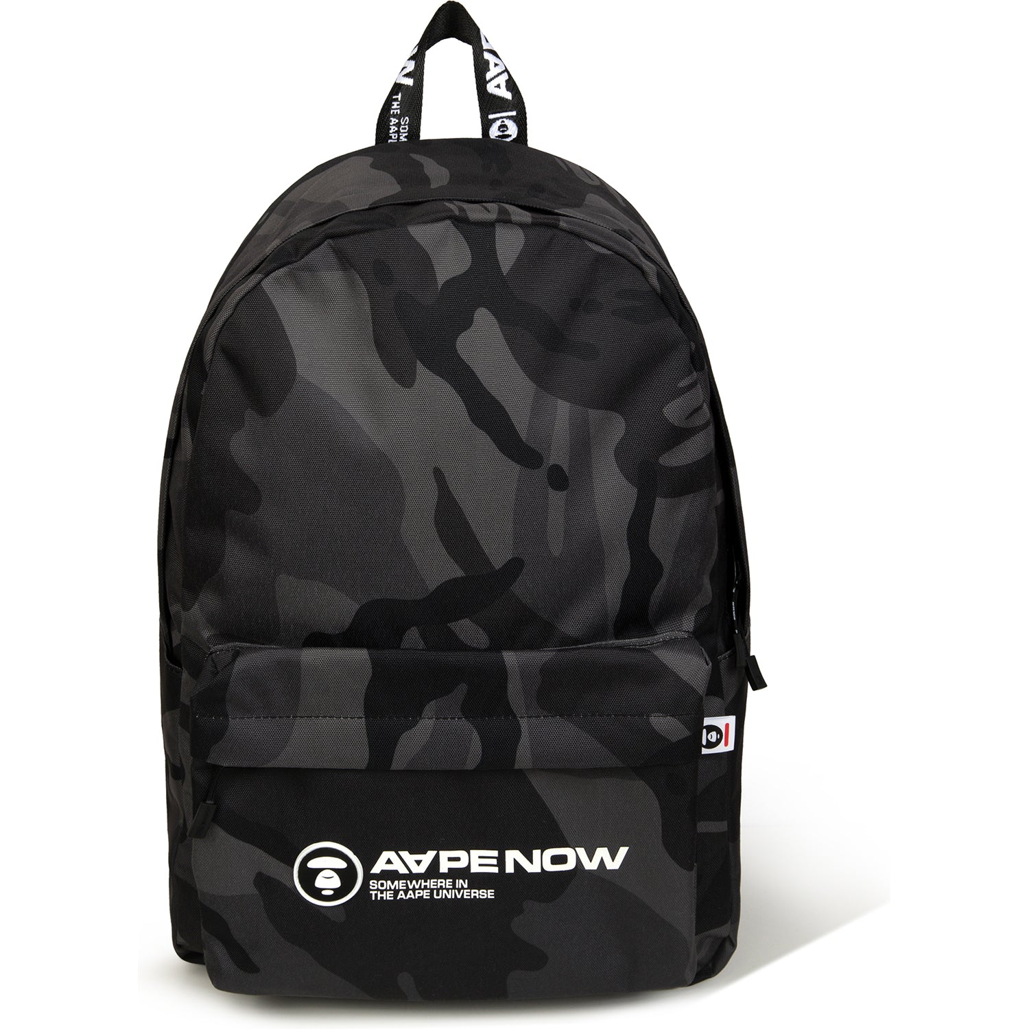 MOONFACE PATCH CAMO BACKPACK