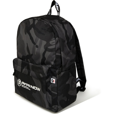 MOONFACE PATCH CAMO BACKPACK