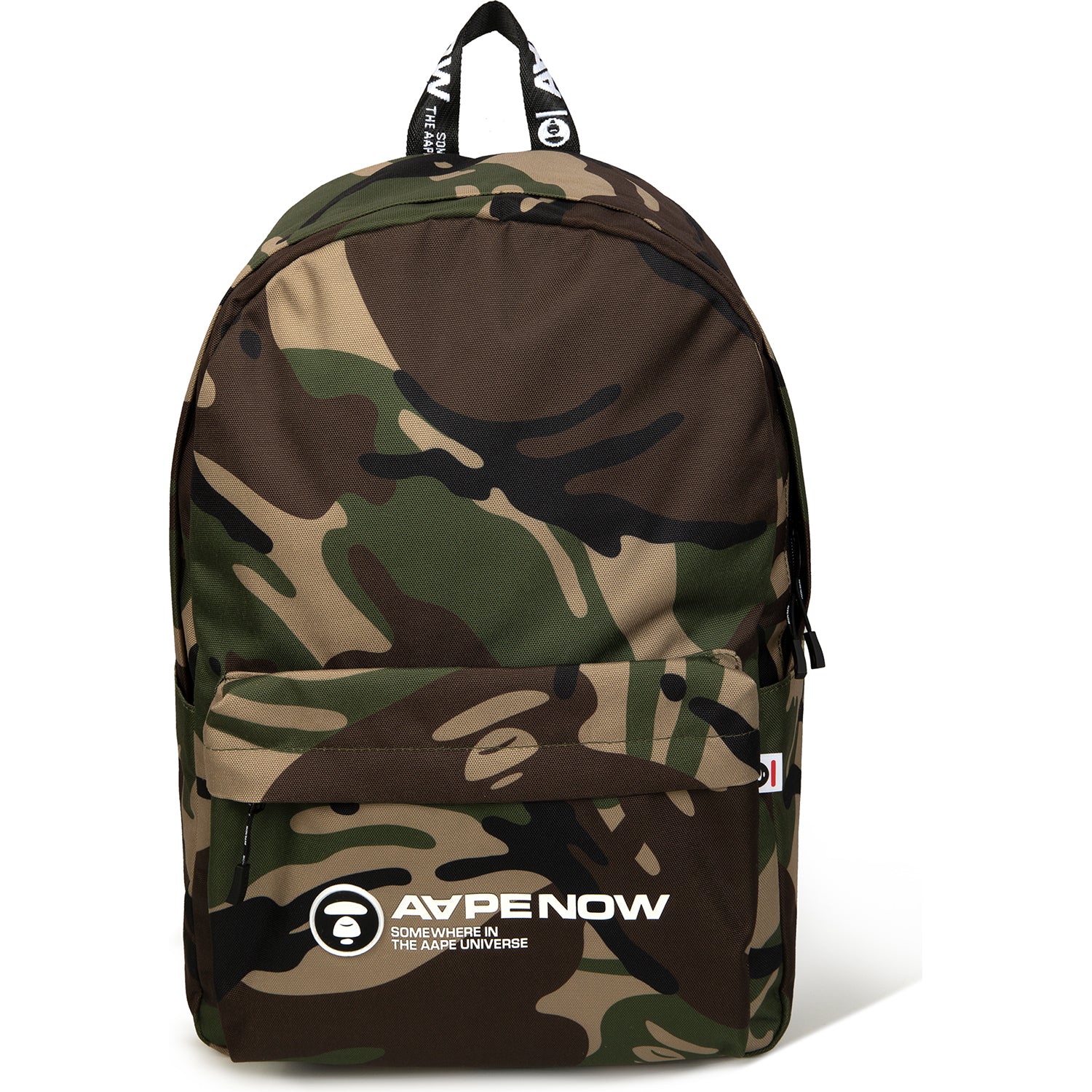 MOONFACE PATCH CAMO BACKPACK