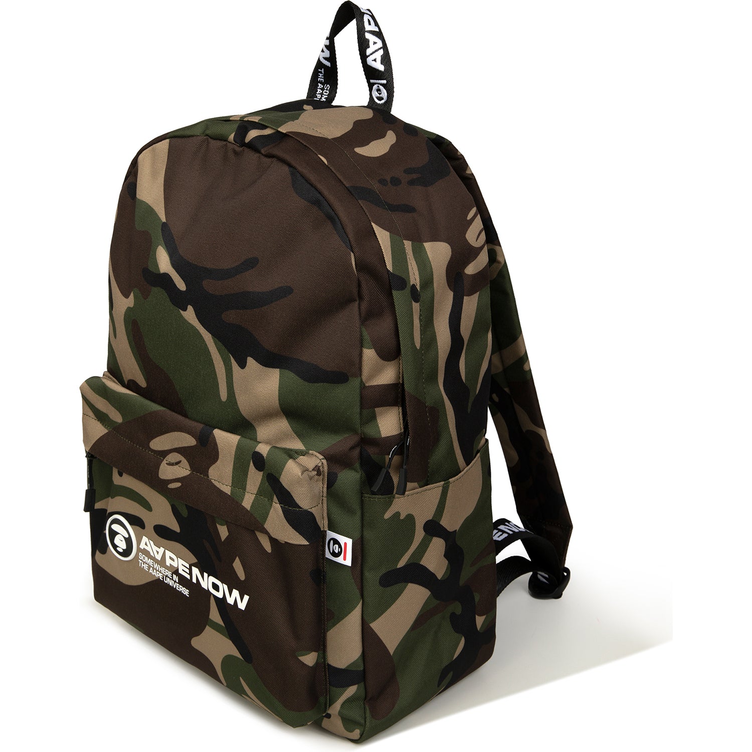 MOONFACE PATCH CAMO BACKPACK