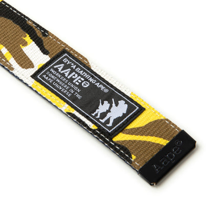 MOONFACE BUCKLED CAMO STRAP