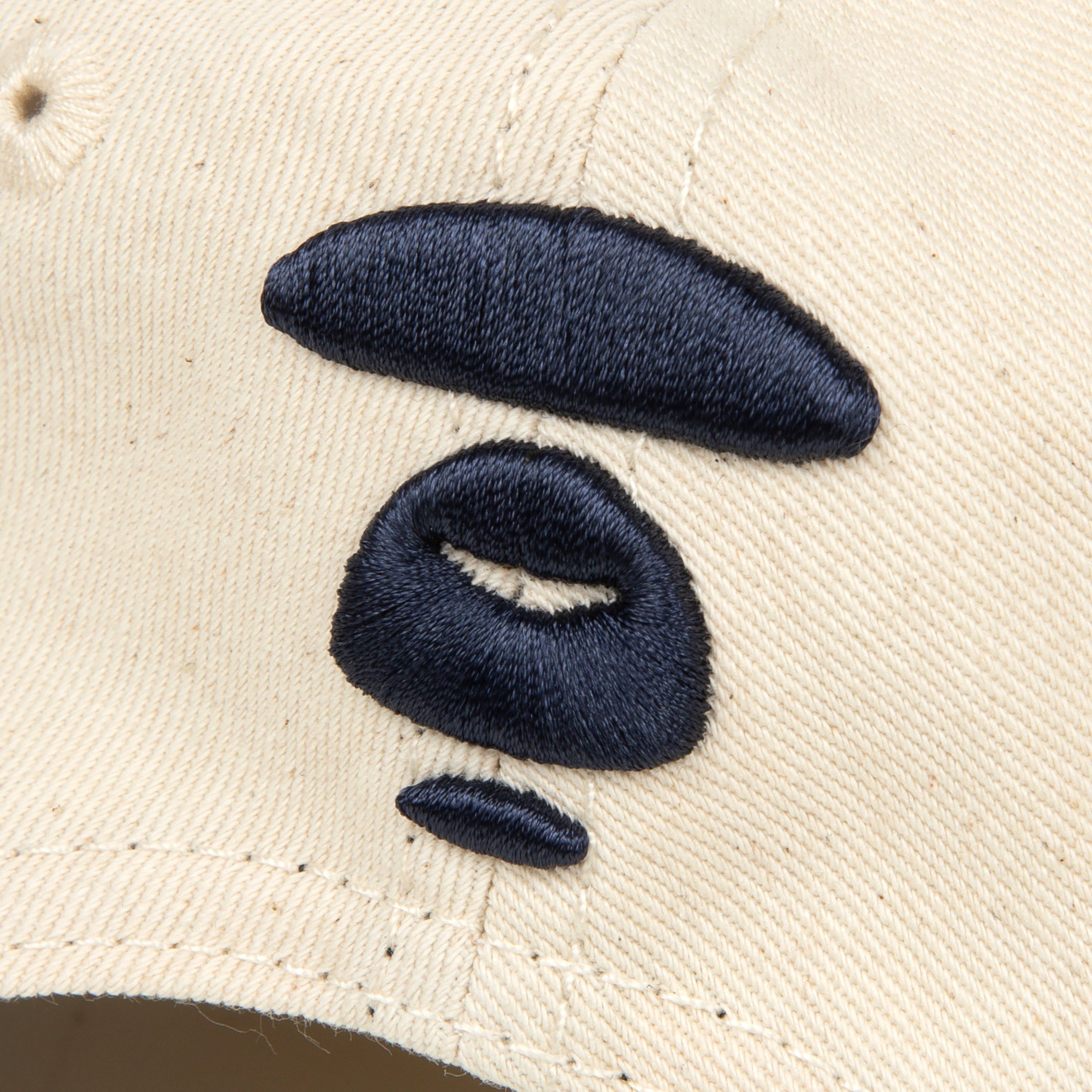 MOONFACE EMBROIDERED BASEBALL CAP