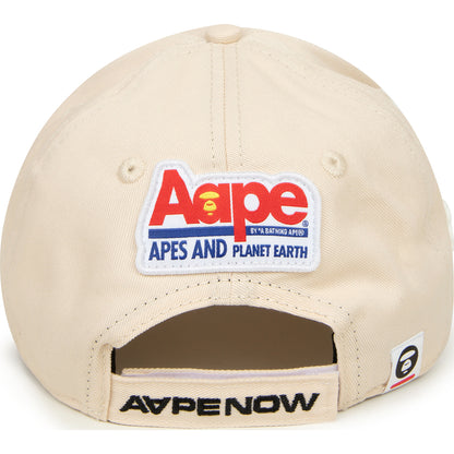 AAPE X FRUIT OF THE LOOM MOONFACE LOGO CAP