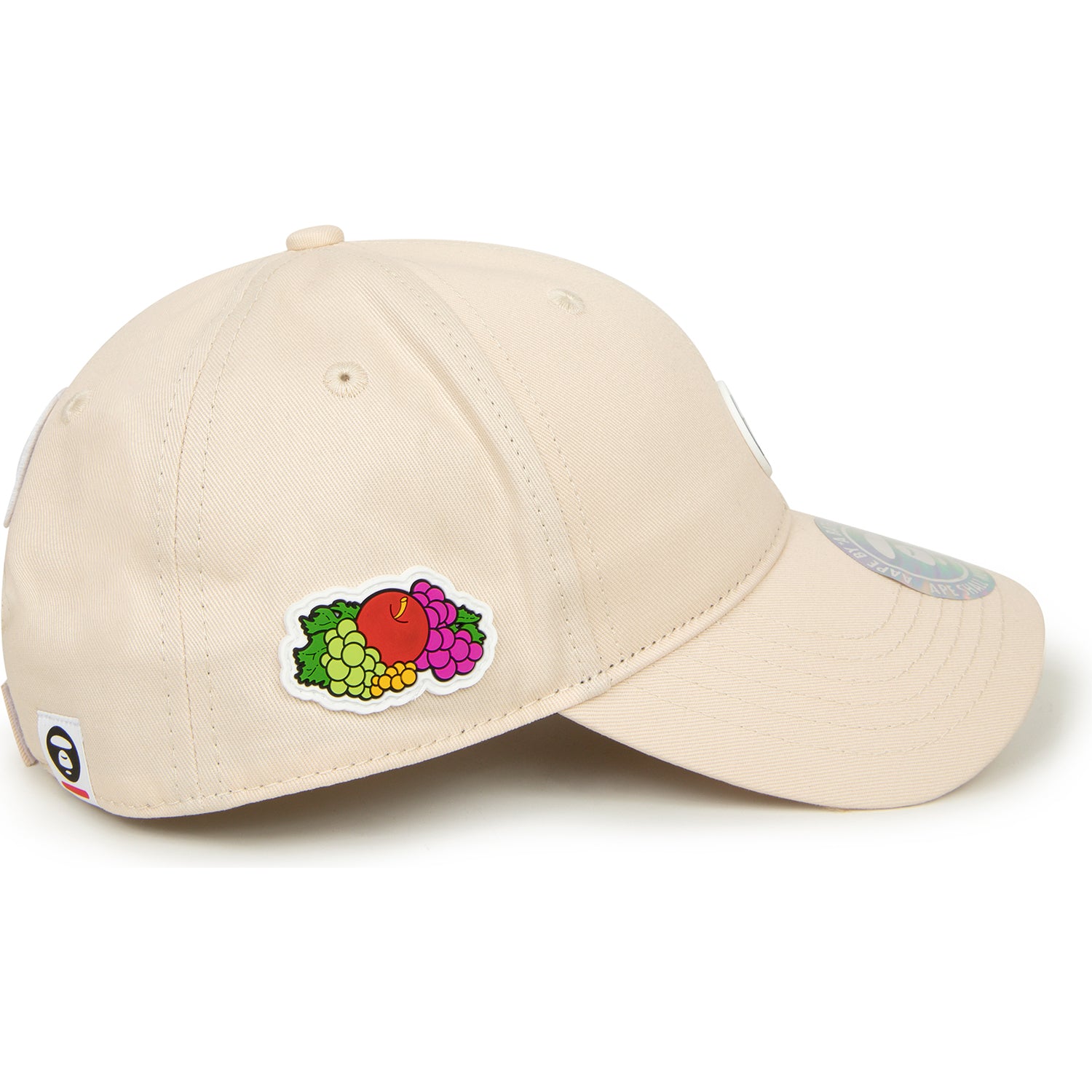 AAPE X FRUIT OF THE LOOM MOONFACE LOGO CAP