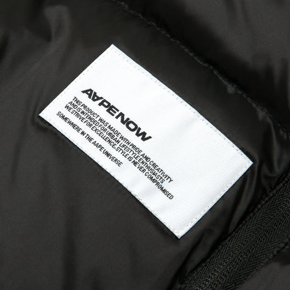 AAPENOW MOONFACE LOGO ZIP-UP DOWN JACKET