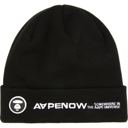 AAPENOW MOONFACE LOGO BEANIE