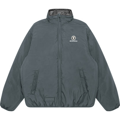 AAPENOW MOONFACE LOGO ZIP-UP JACKET