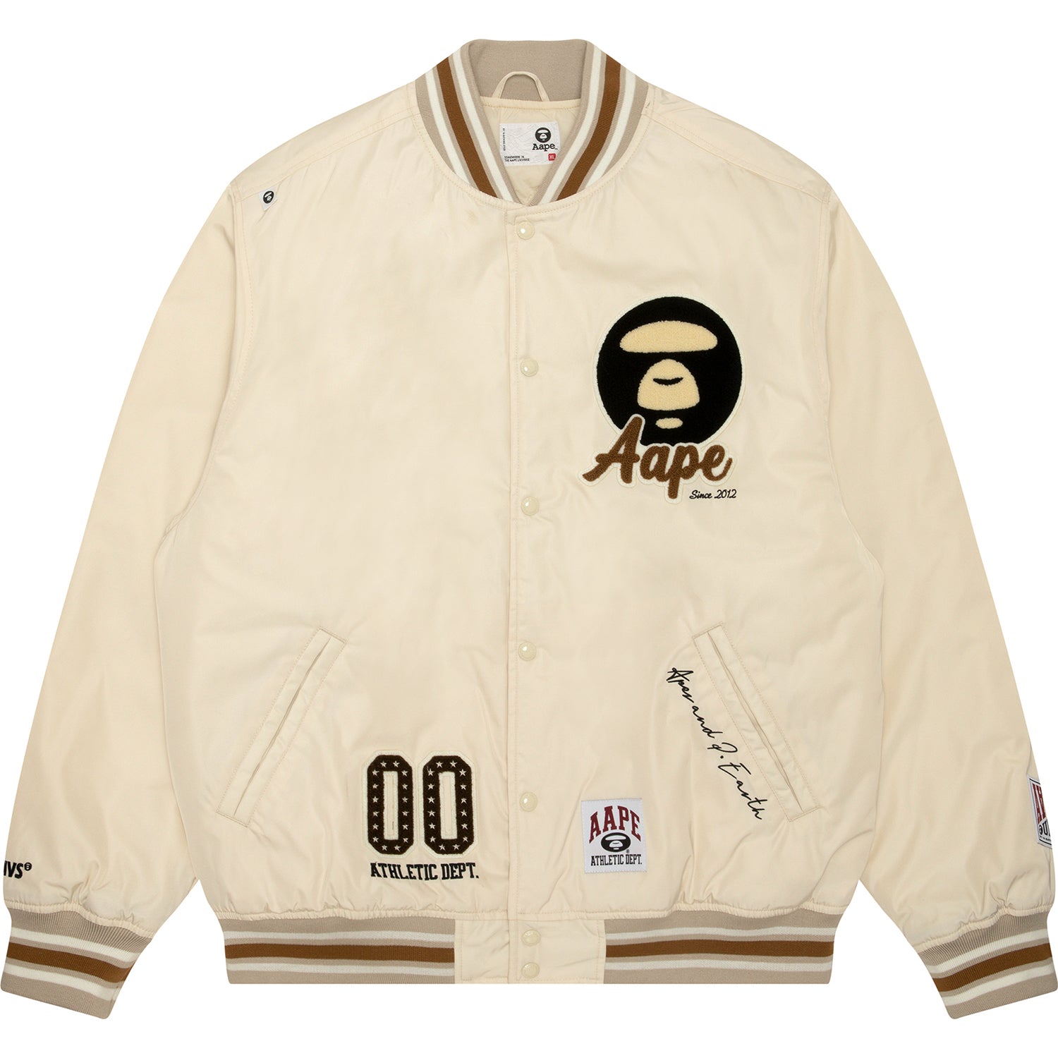 MOONFACE LOGO VARSITY JACKET