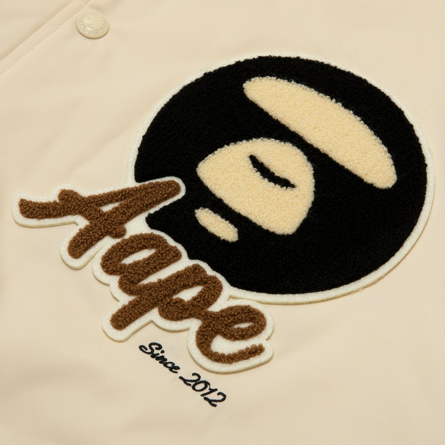 MOONFACE LOGO VARSITY JACKET