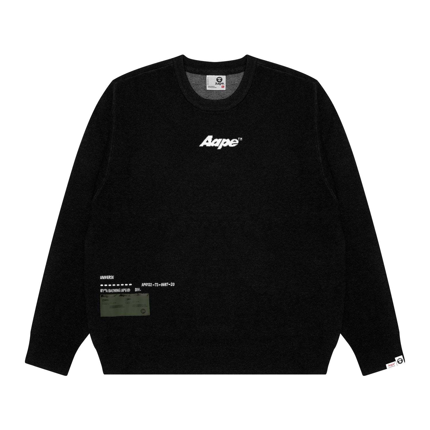 JACQUARD LOGO SWEATER