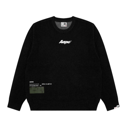 JACQUARD LOGO SWEATER