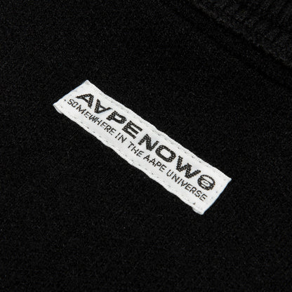 MOONFACE LOGO CREW NECK KNIT SWEATSHIRT