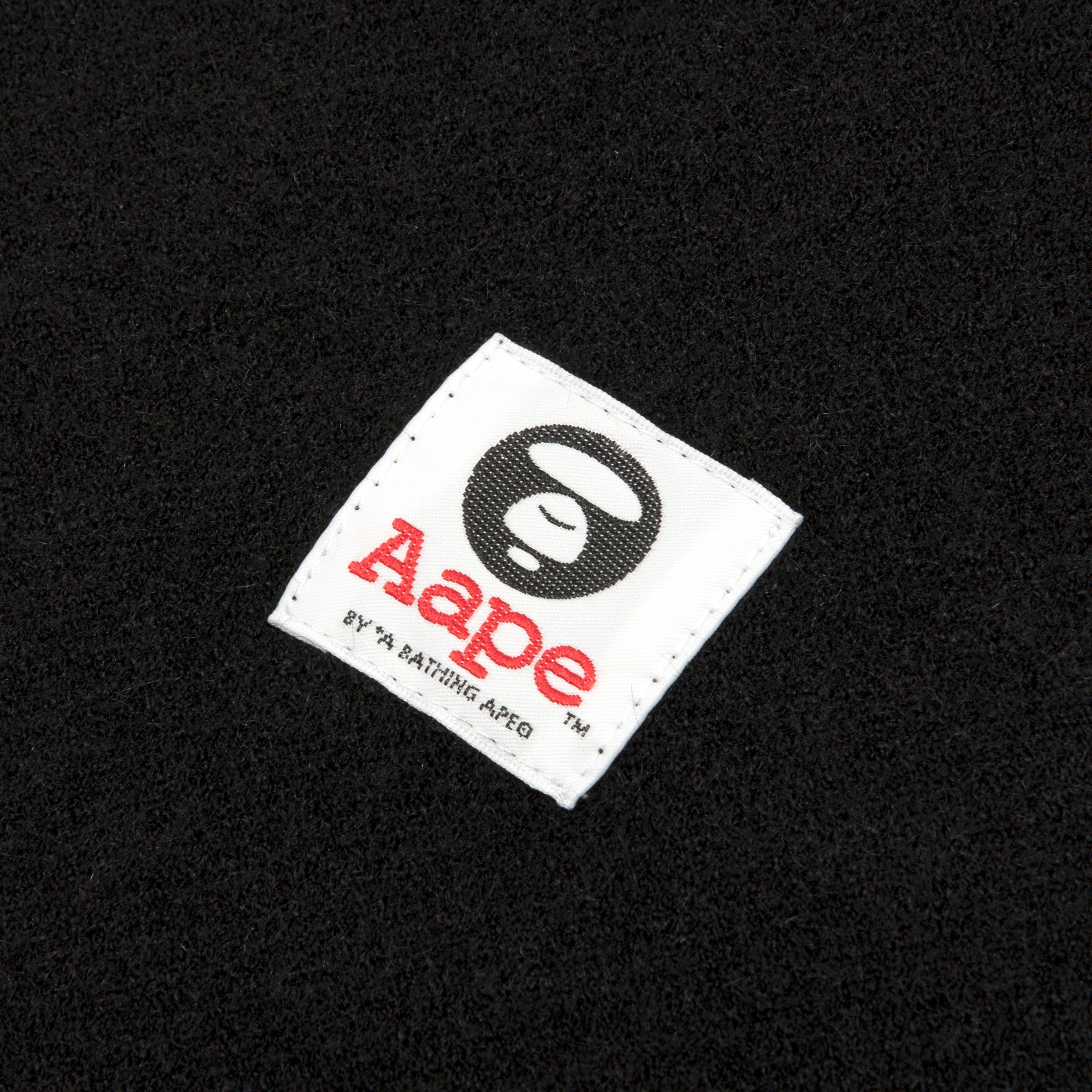 AAPENOW MOONFACE LOGO CREW NECK KNIT PULLOVER