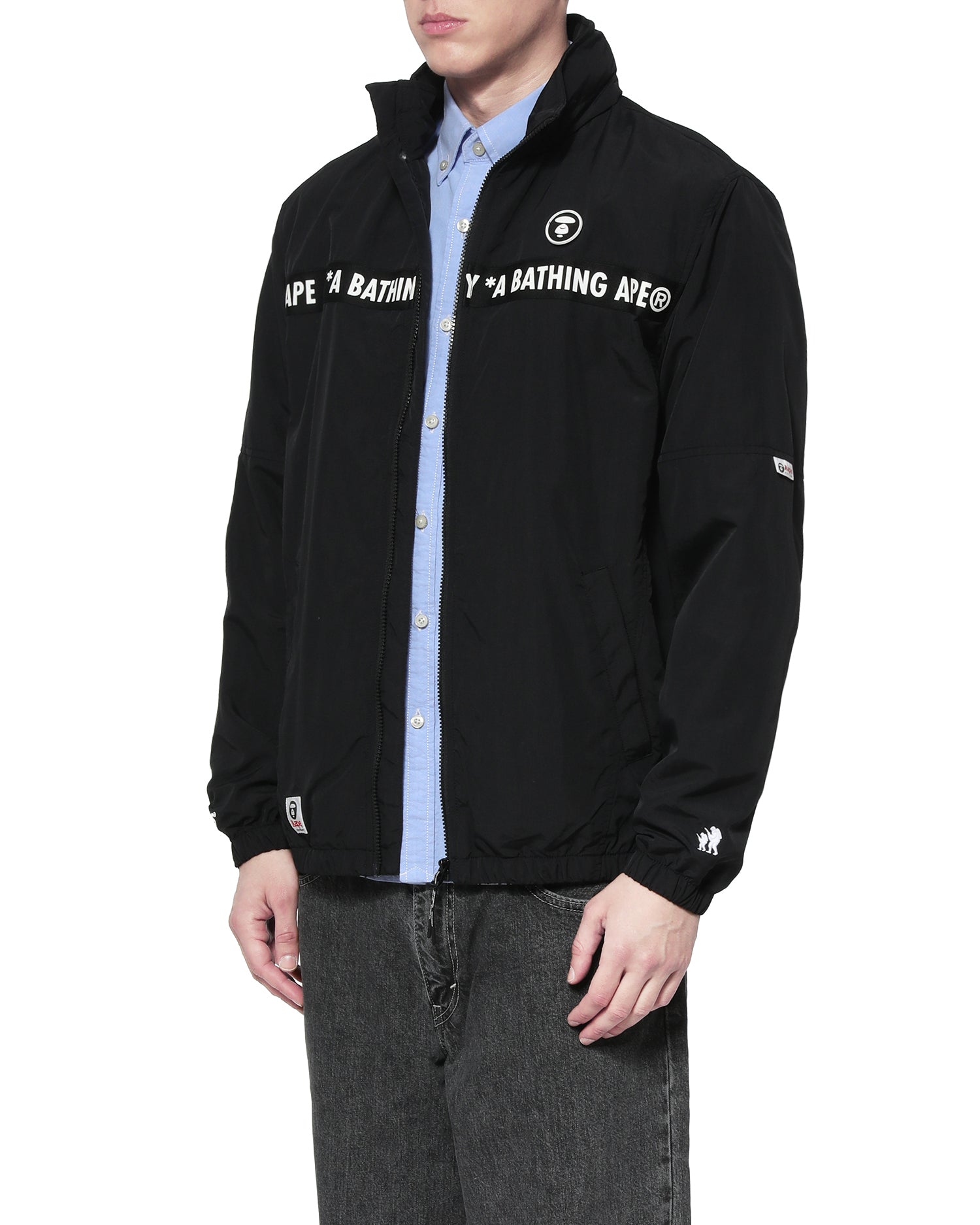 AAPE Moonface badge windbreaker jacket | Aape official website