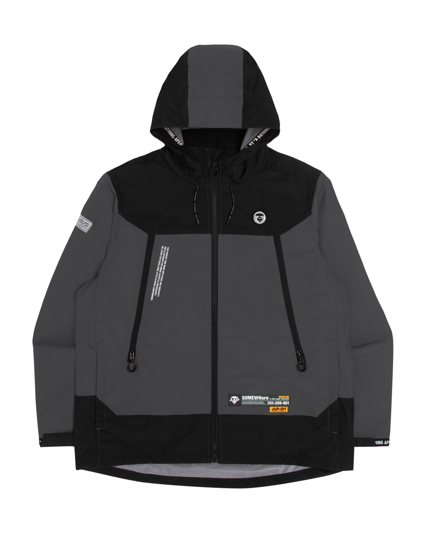 AAPE Moonface hooded utility jacket | Aape official website