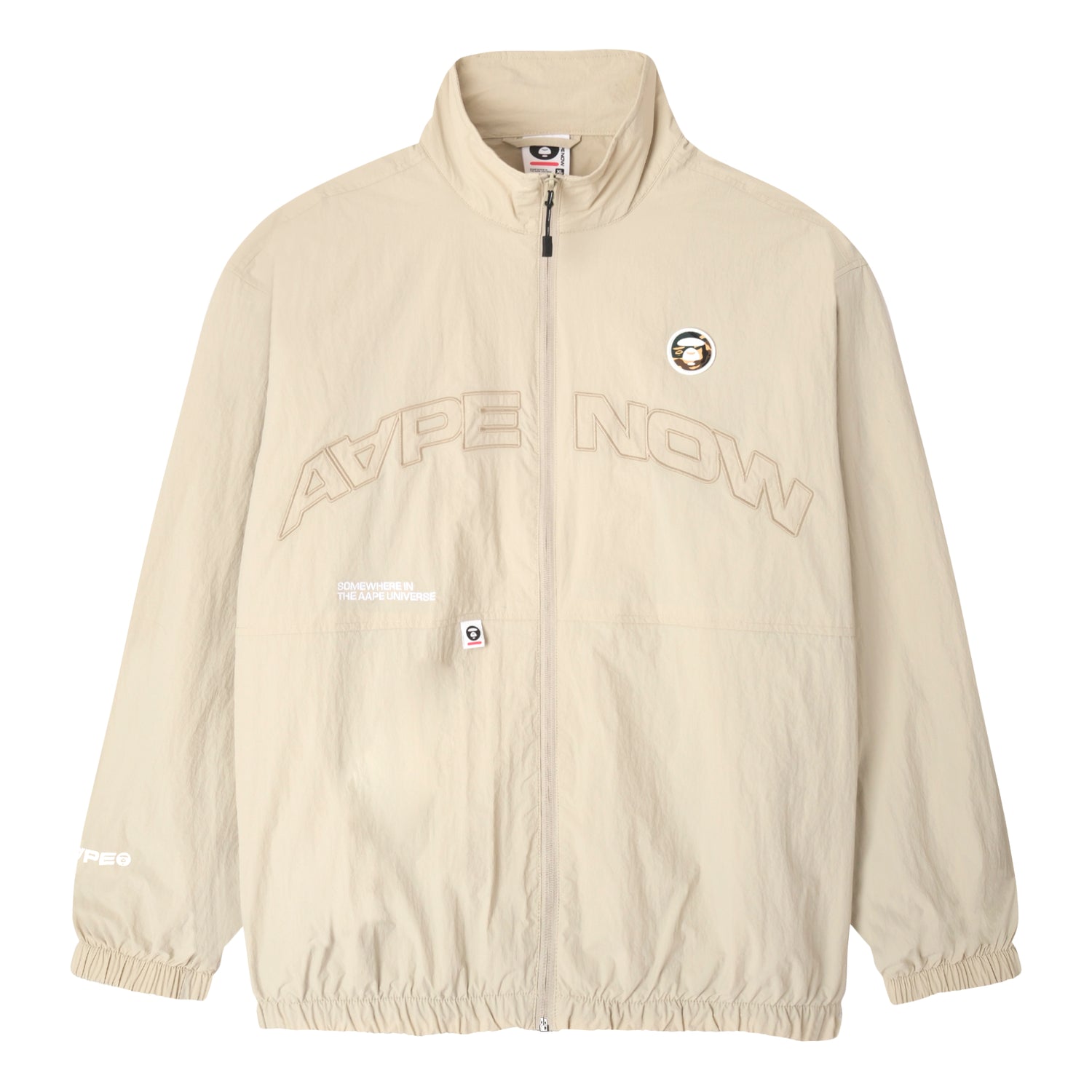 MOONFACE PATCH NYLON JACKET