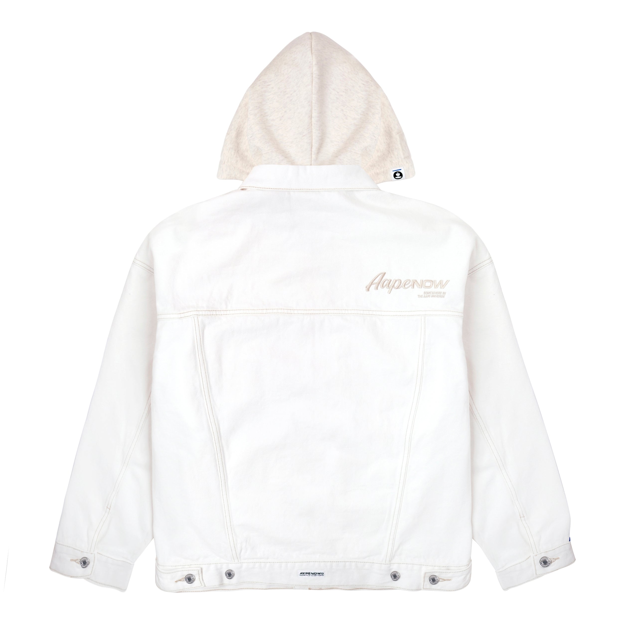 MOONFACE REVERSIBLE PANELED HOODED JACKET