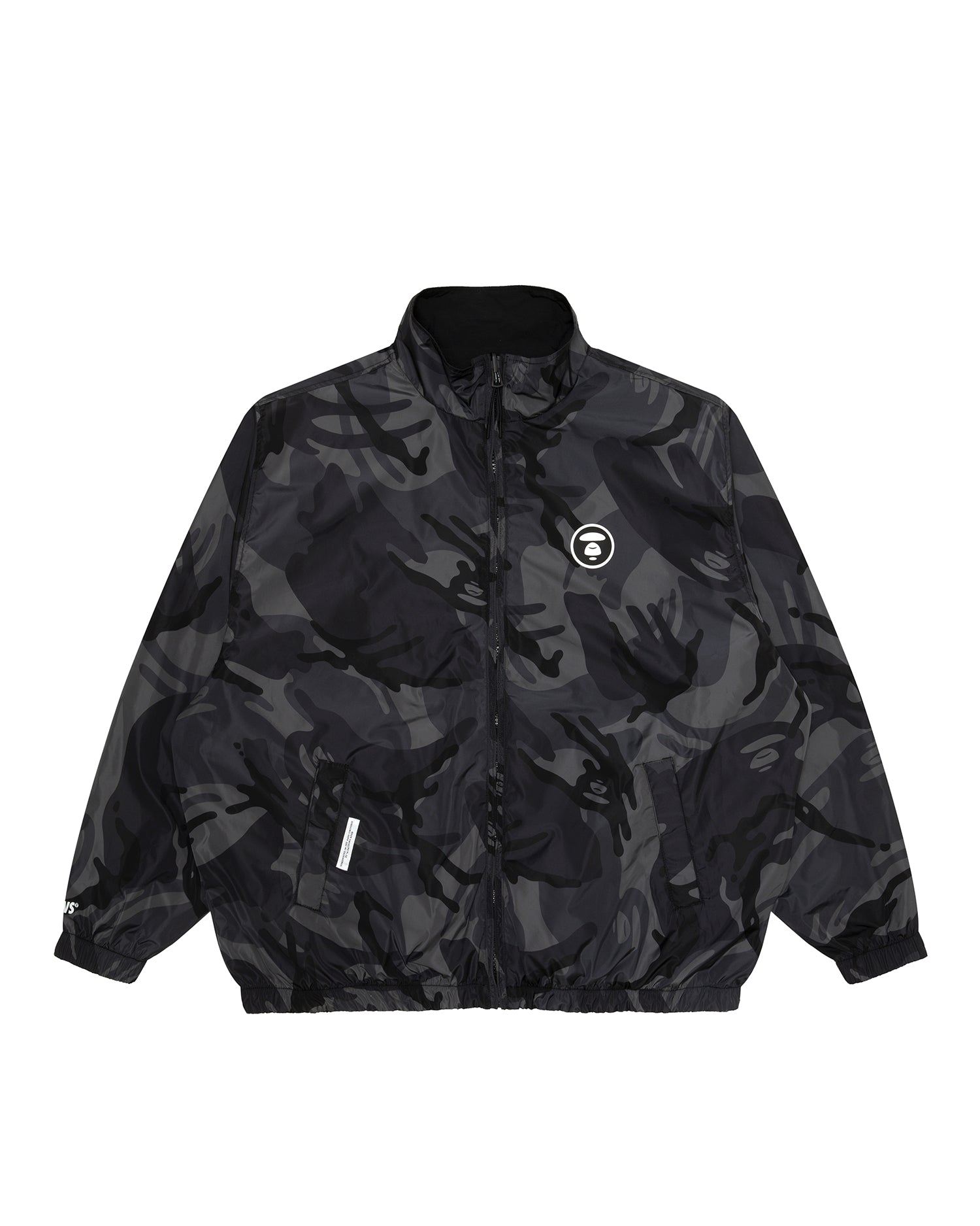 AAPE Moonface camo reversible zip-up jacket | Aape official