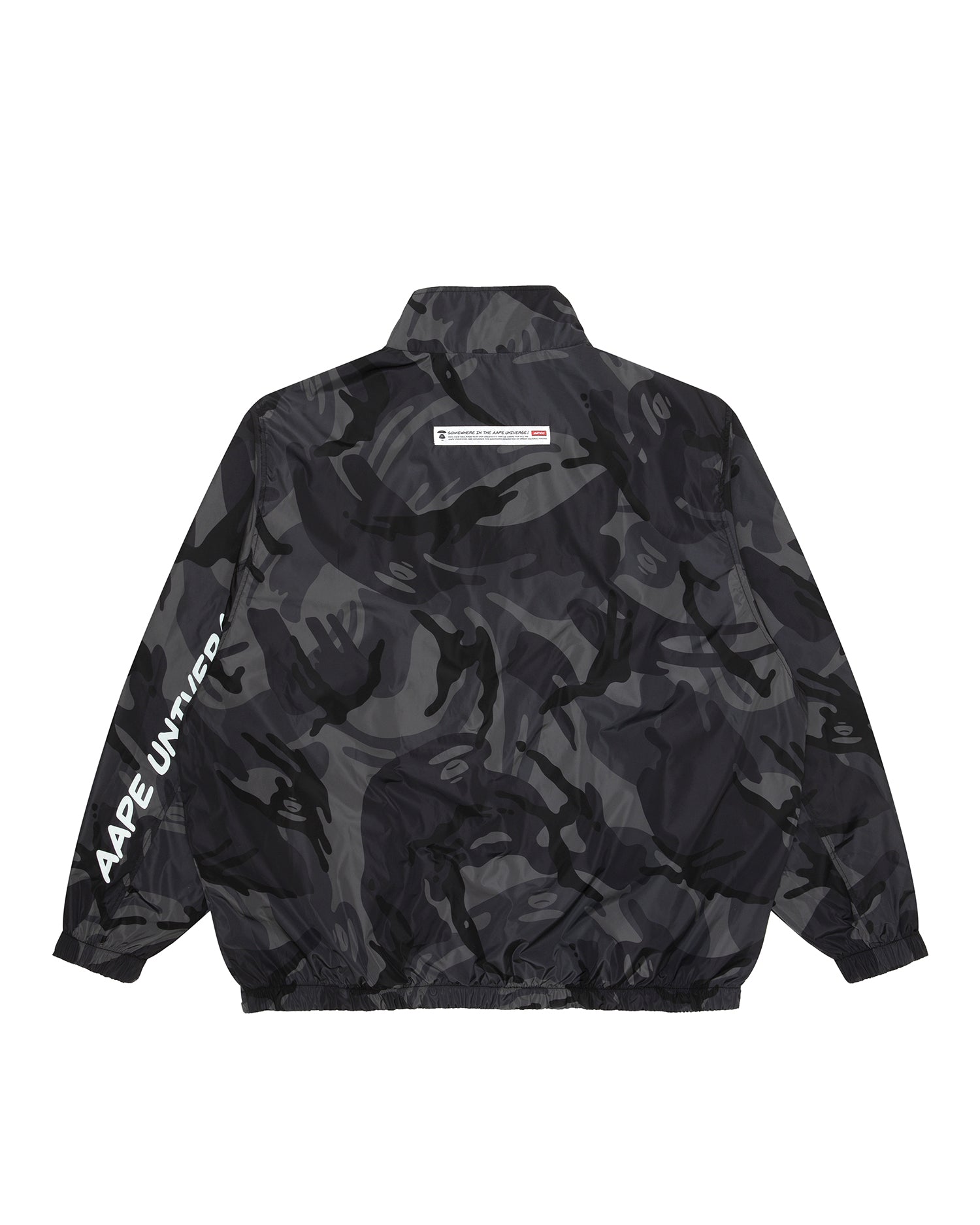 AAPE Moonface camo reversible zip-up jacket | Aape official