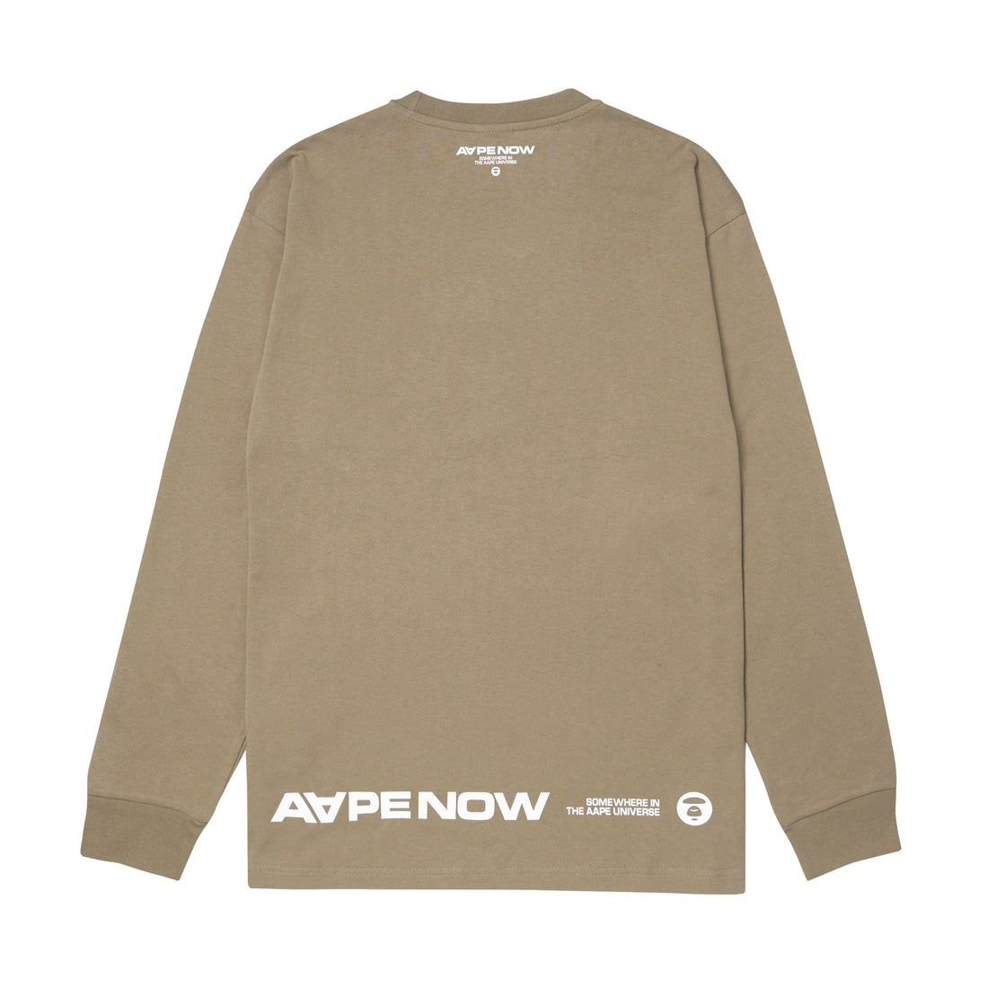 MOONFACE PATCH LONG-SLEEVE TEE