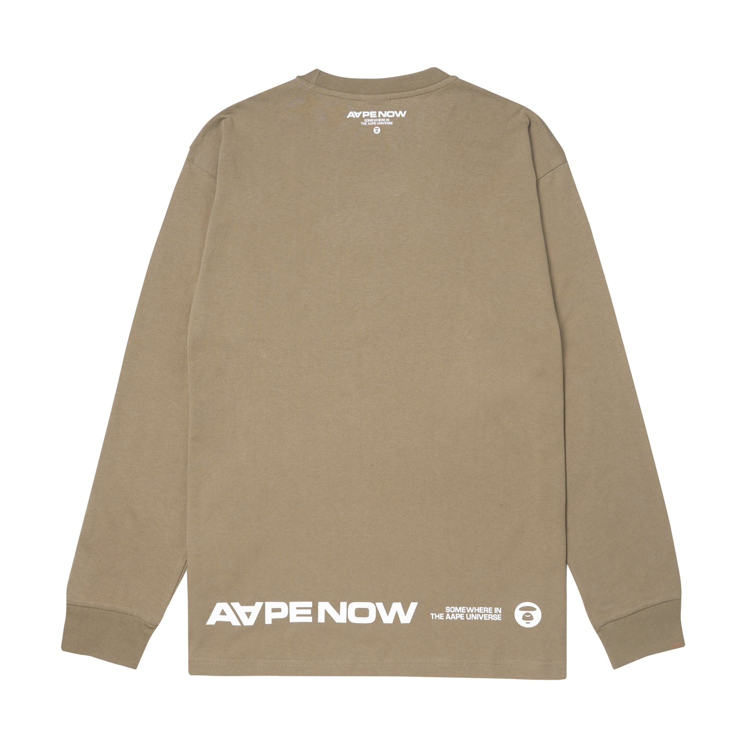 MOONFACE PATCH LONG-SLEEVE TEE