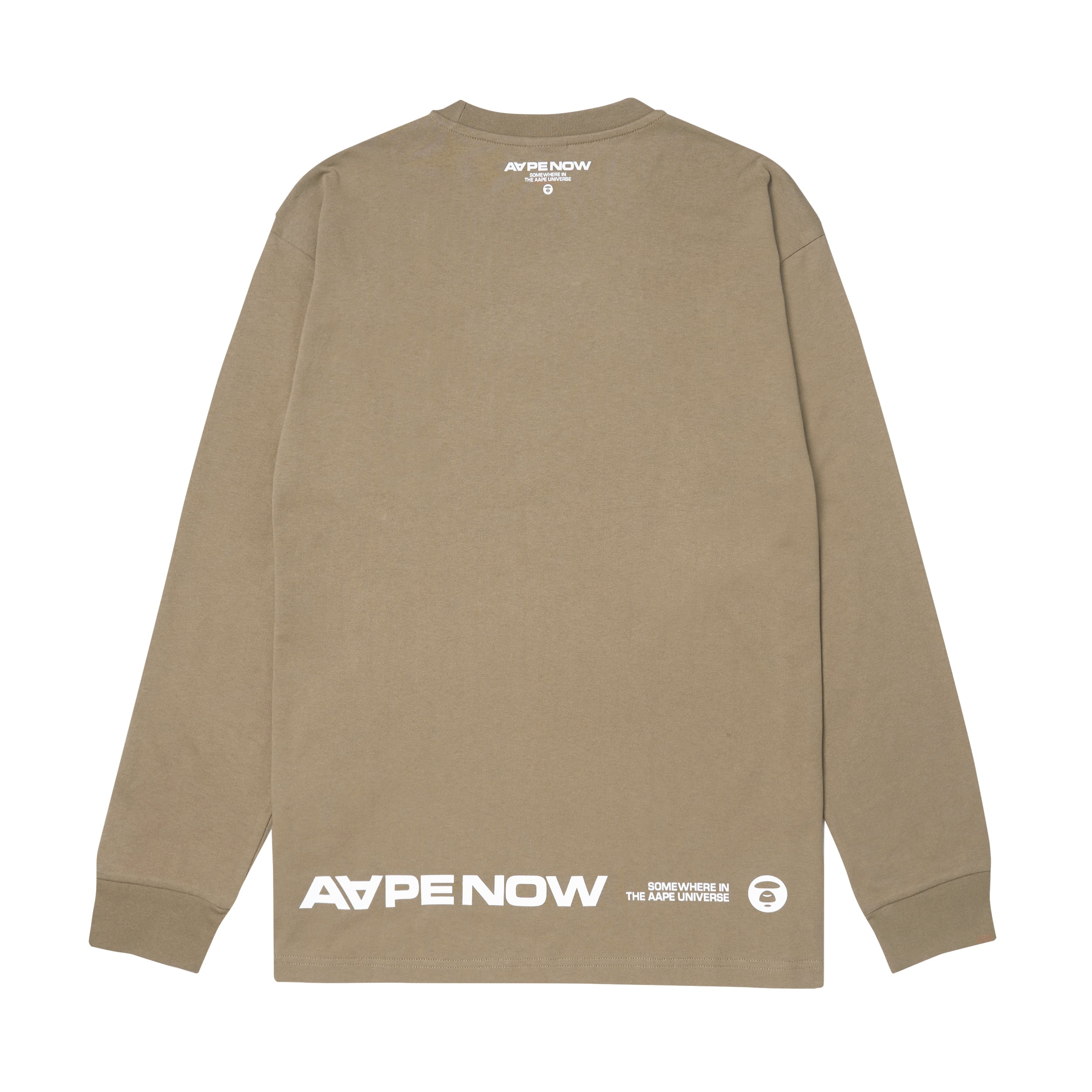 MOONFACE PATCH LONG-SLEEVE TEE