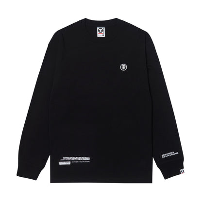 MOONFACE PATCH LONG-SLEEVE TEE