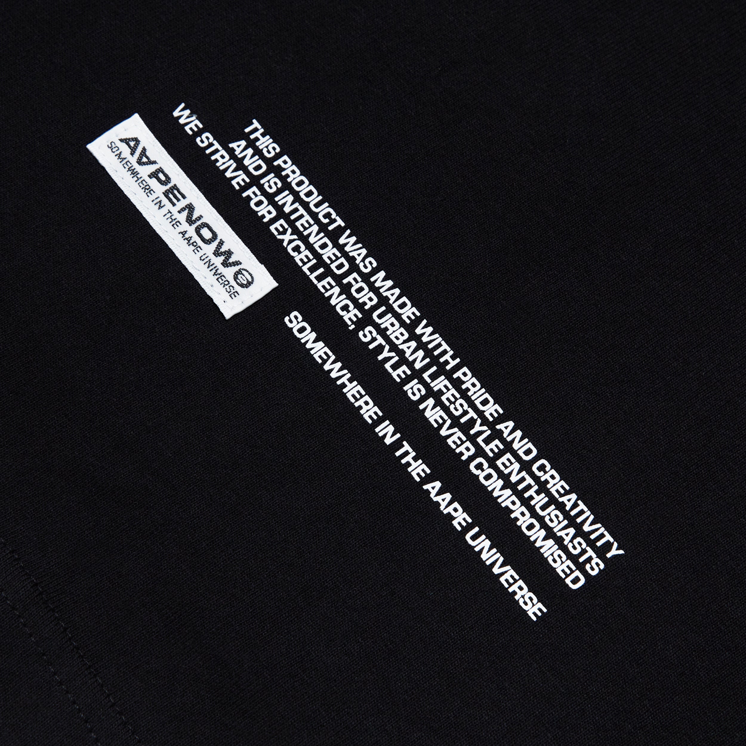 MOONFACE PATCH LONG-SLEEVE TEE