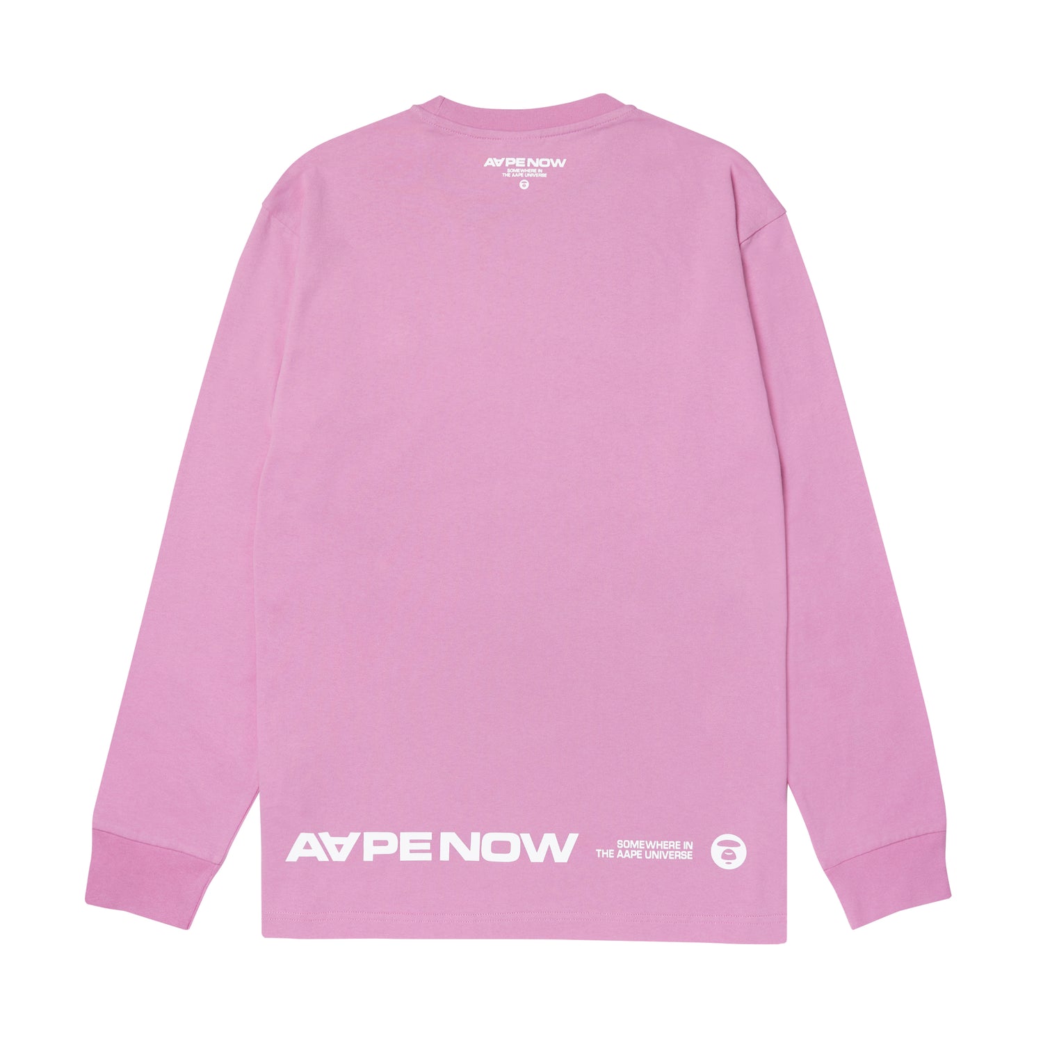 MOONFACE PATCH LONG-SLEEVE TEE