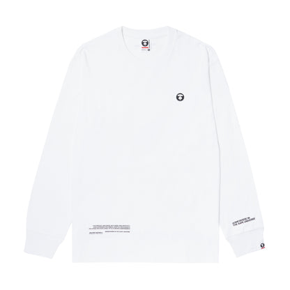 MOONFACE PATCH LONG-SLEEVE TEE