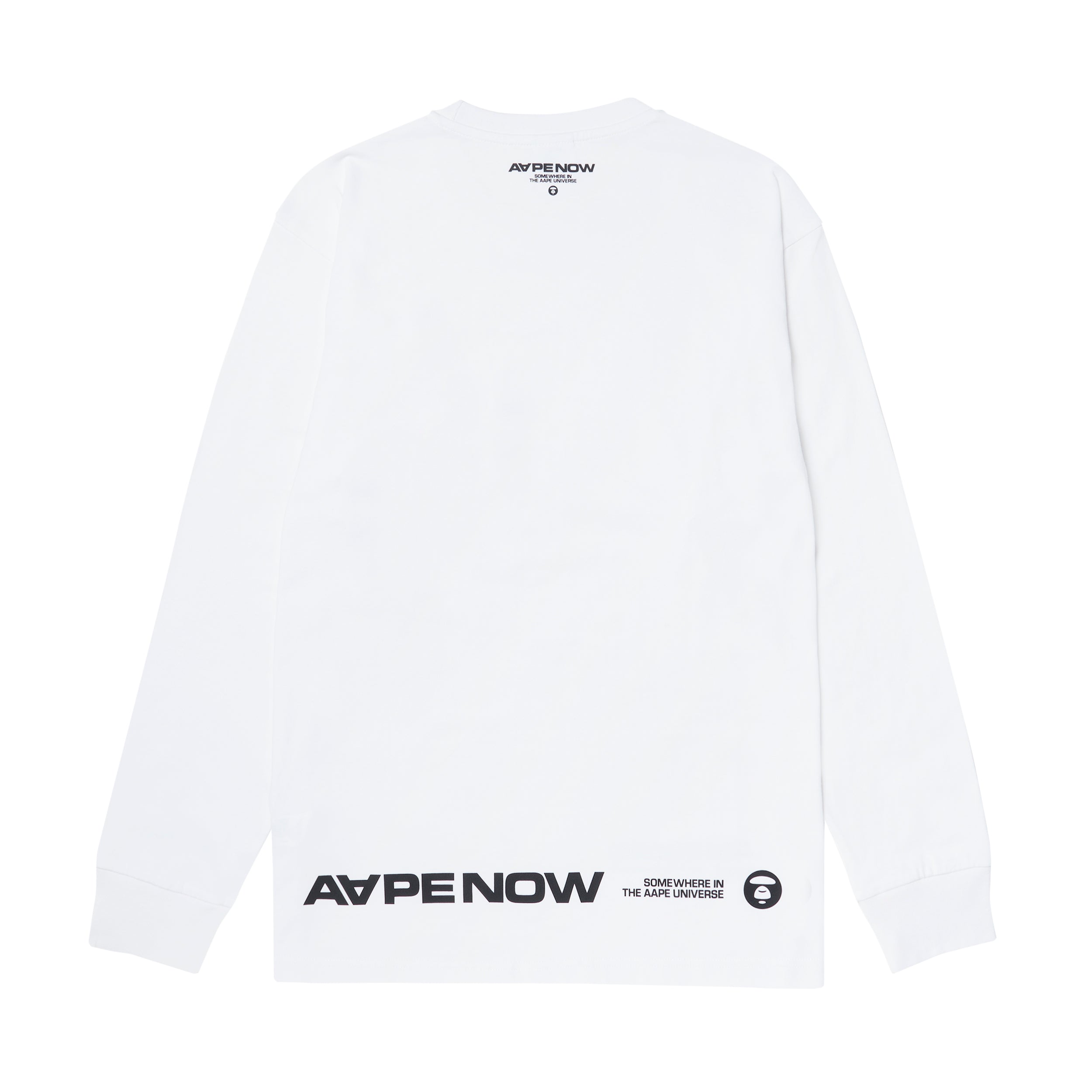 MOONFACE PATCH LONG-SLEEVE TEE