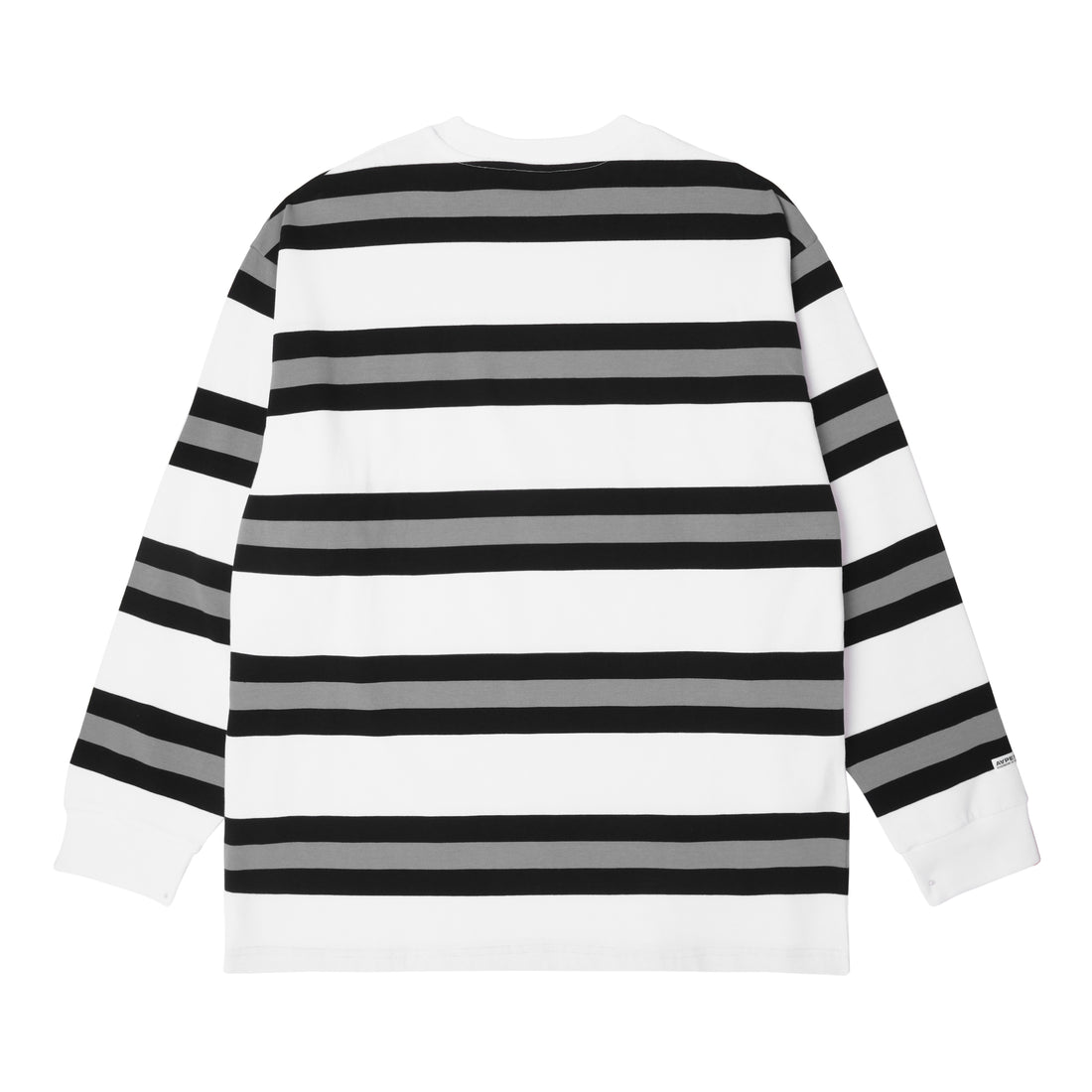 MOONFACE STRIPED LONG-SLEEVE TEE