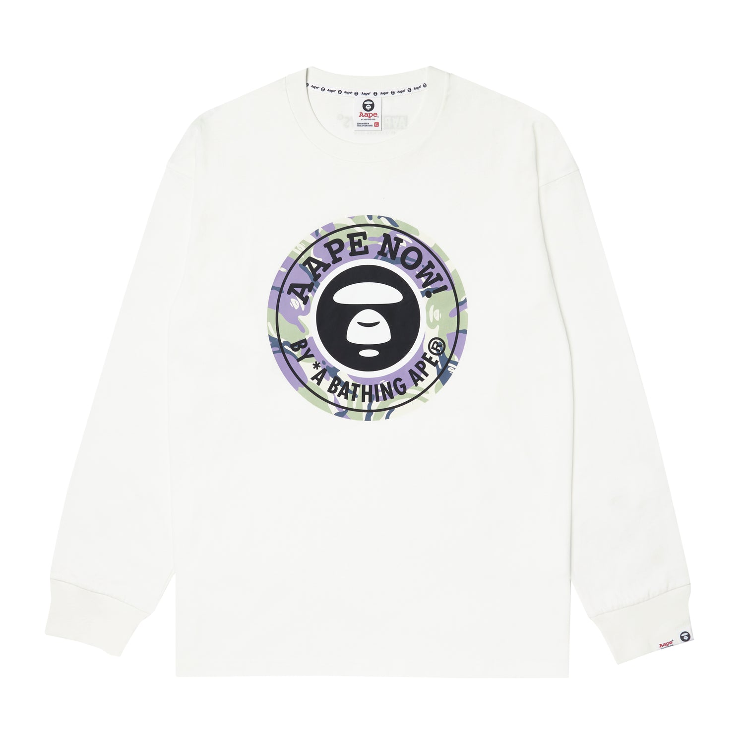 MOONFACE LONG-SLEEVE TEE