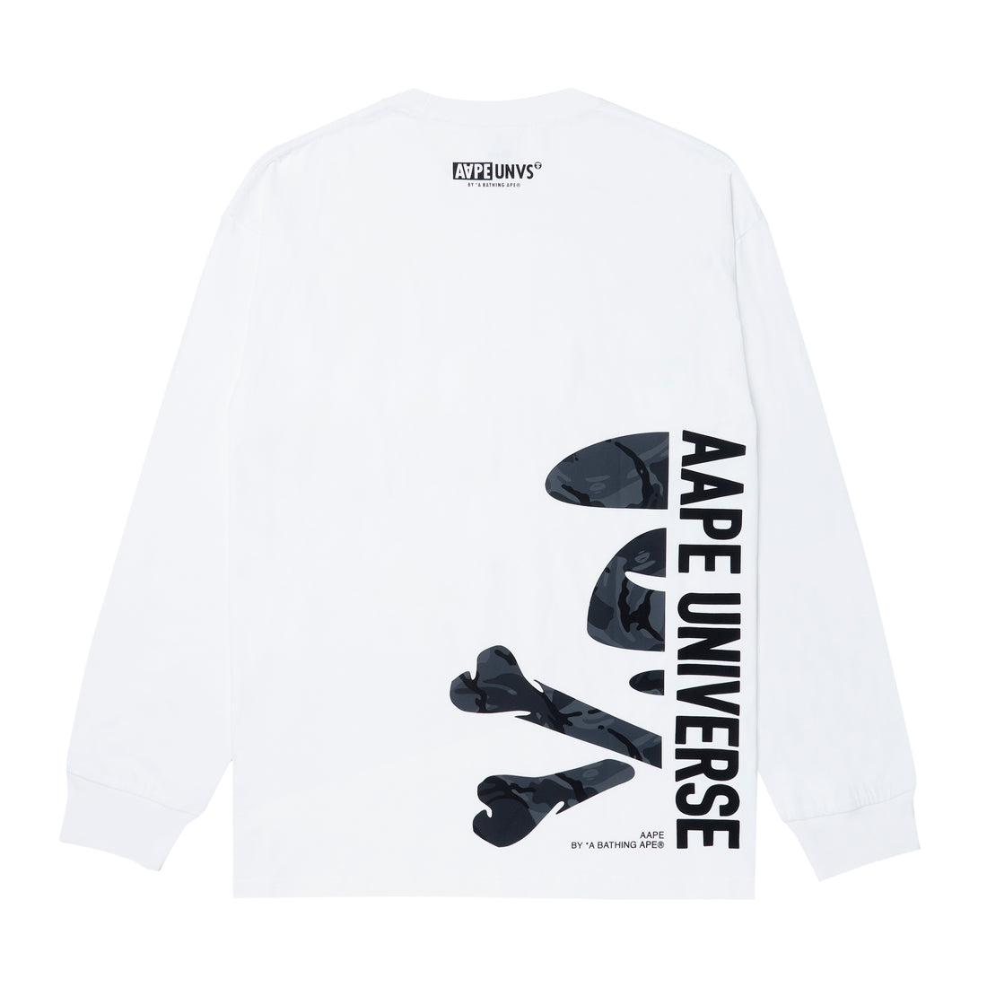 MOONFACE PRINTED LONG-SLEEVE TEE