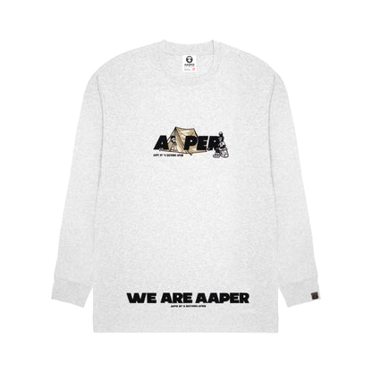 AAPER GRAPHIC LONG-SLEEVE TEE