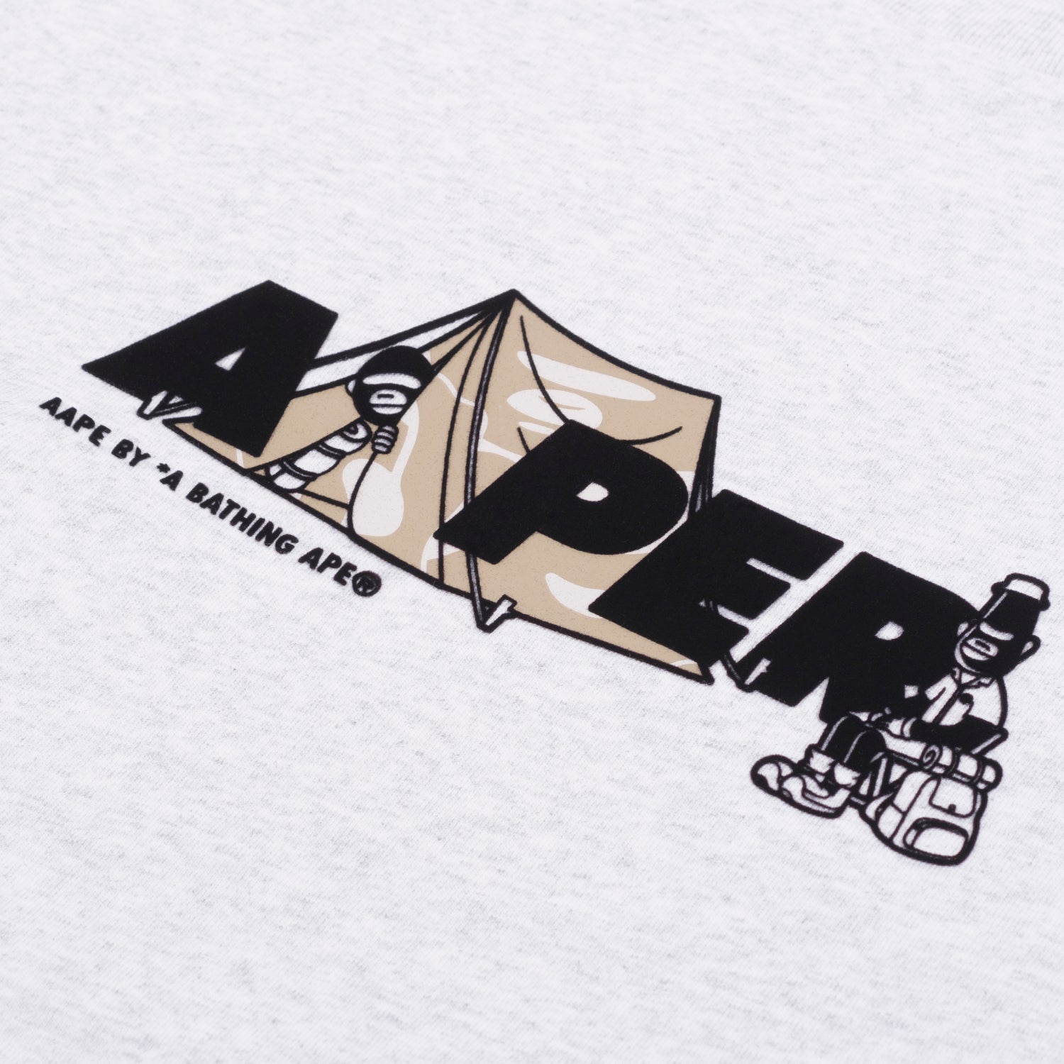 AAPER GRAPHIC LONG-SLEEVE TEE