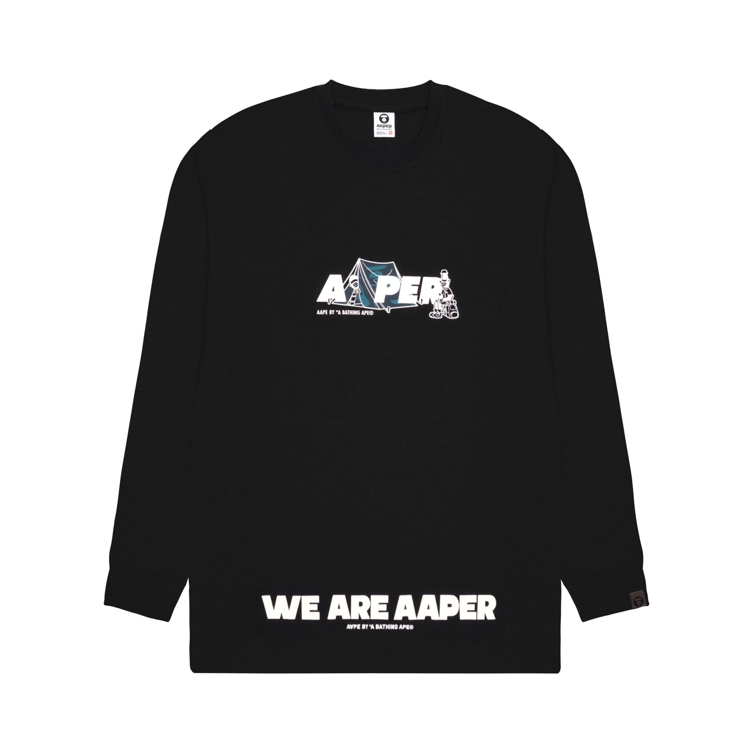 AAPER GRAPHIC LONG-SLEEVE TEE